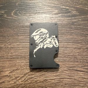 Halo Master Chief Slim Minimalist Wallet